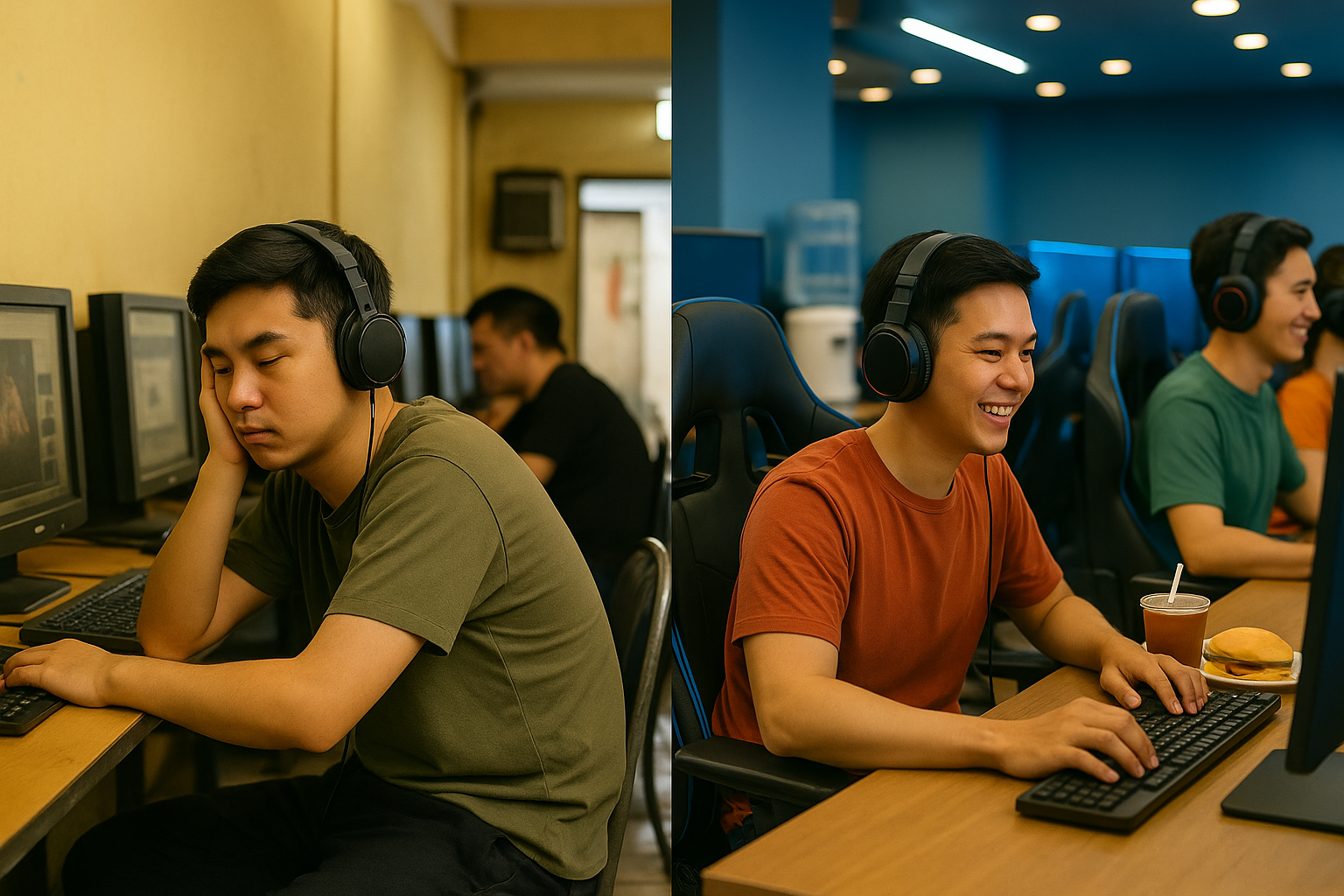 Quán net truyền thống và quán net hiện đại – Khác biệt không chỉ nằm ở cấu hình